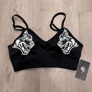 NWT Darc Sport Seamless Everson Sports Bra in Black